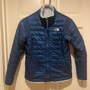 The North Face Blue Quilted Jacket